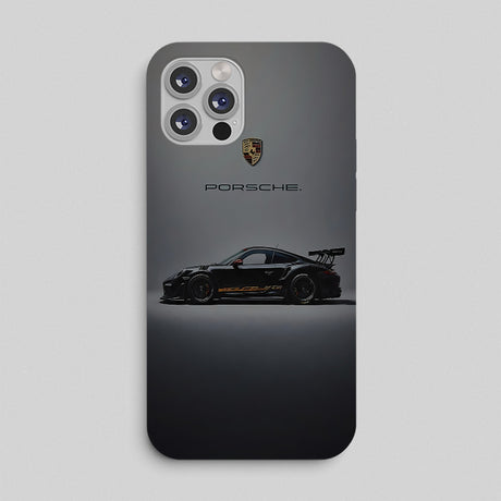 Black Porsche GT3 Phone Case